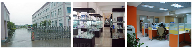 china crystal manufactory showroom